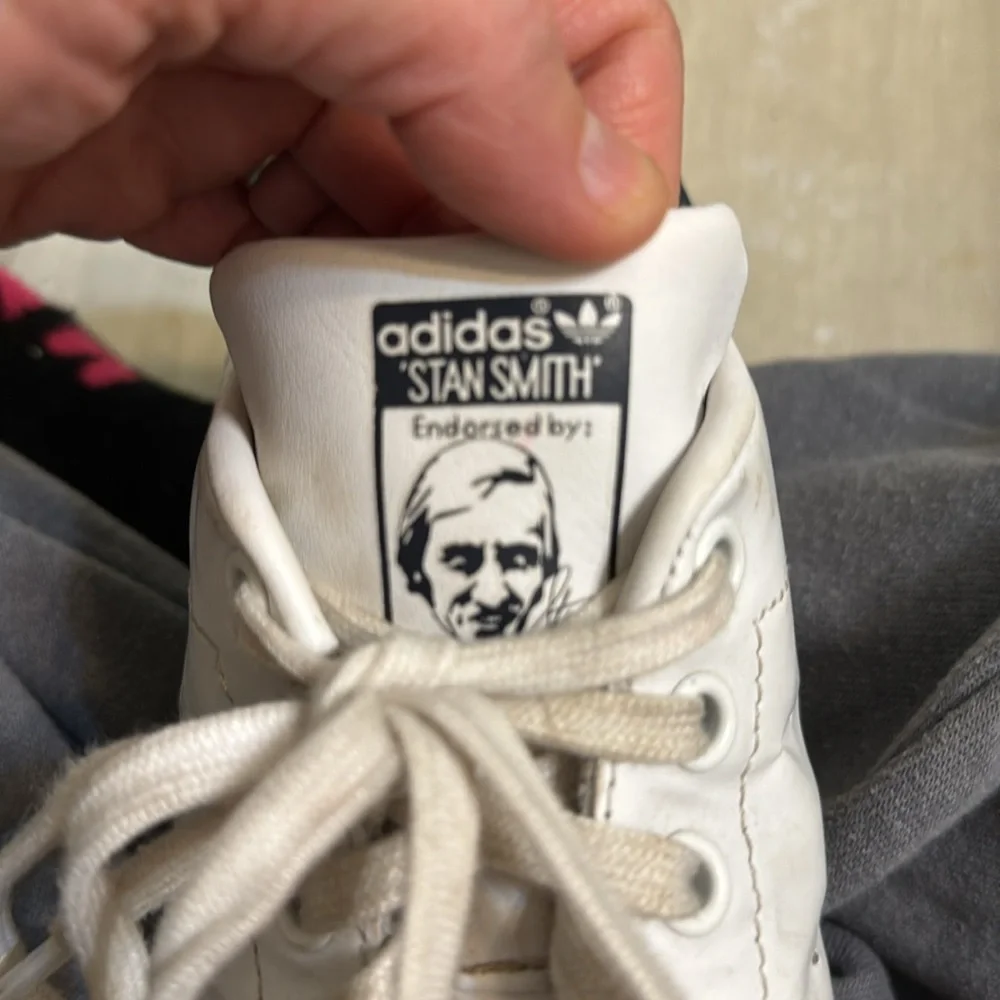 Adidas Stan Smiths blue women’s size 9 - Picture 5 of 7